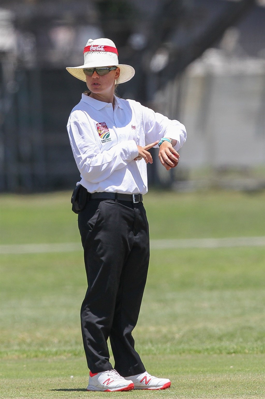 23 year old Umpire Lauren Agenbag makes history in South Africa first class cricket