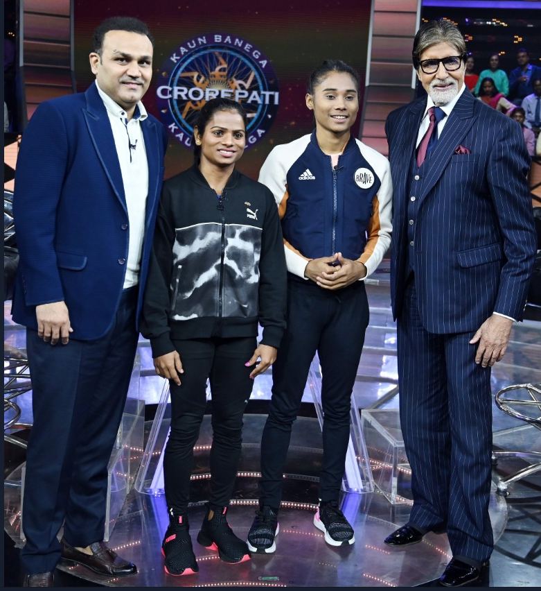 AMITABH BACHCHAN WITH HIMA DAS