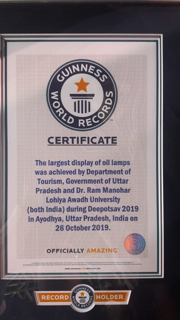 Deepotsav enters Guinness World records