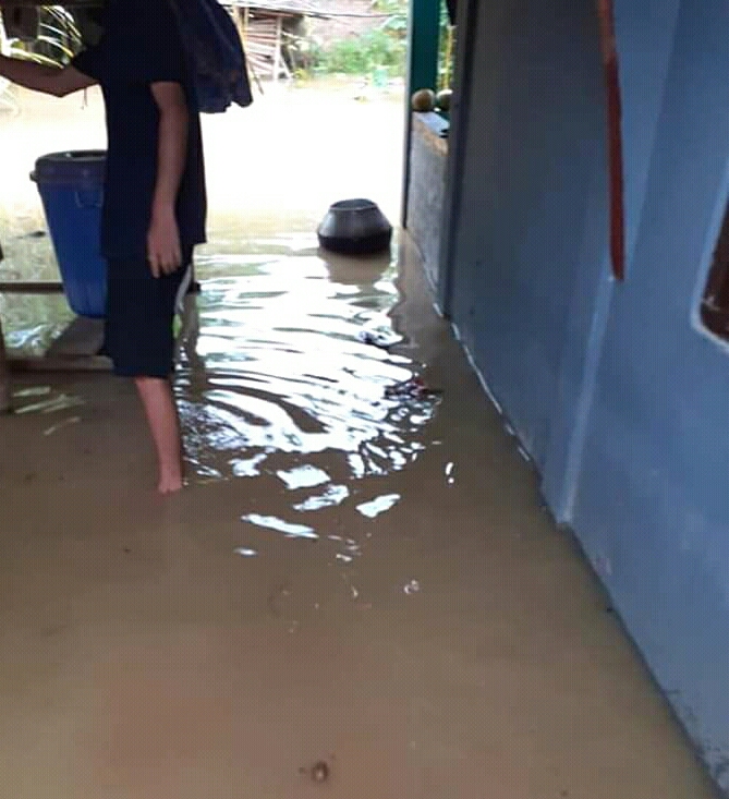 artificial flood in Maibang Dima Hasao