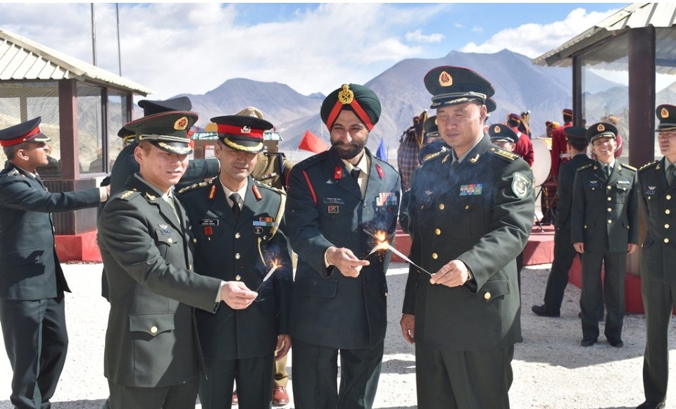 Armies of India, China meet in eastern Ladakh to mark Diwali