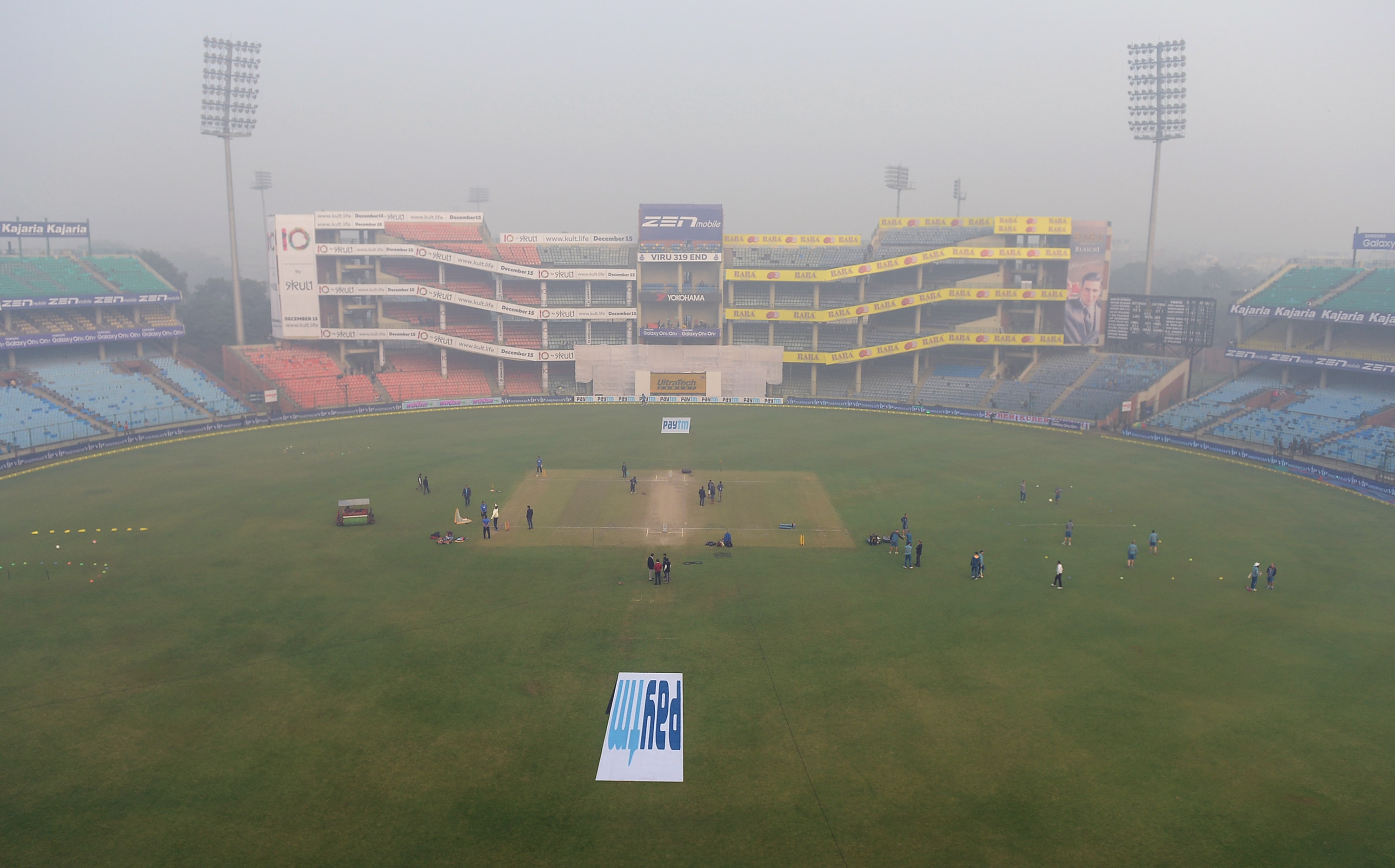 दिवाली के बाद फिरोज शाह कोटला, Firoz shah kotla after diwali