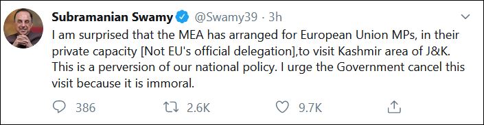 swamy on eu leaders