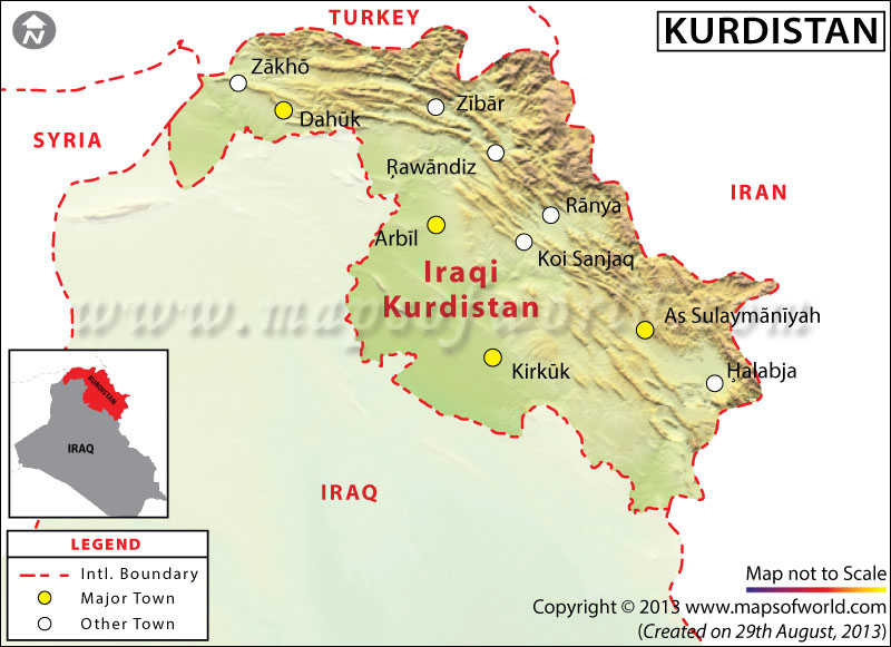 عراق میں کردوں کی آبادی