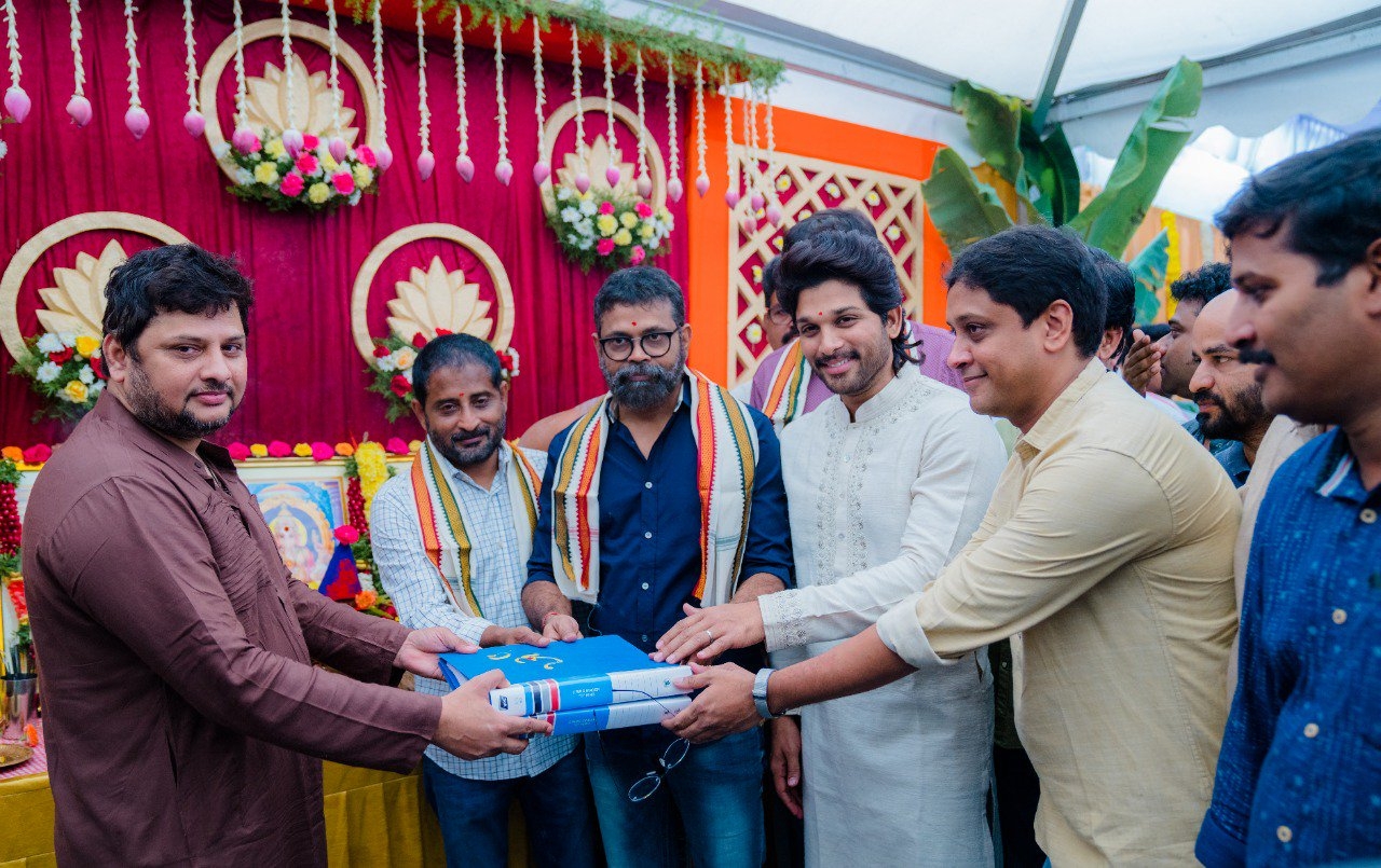 allu arjun - sukumar new movie start