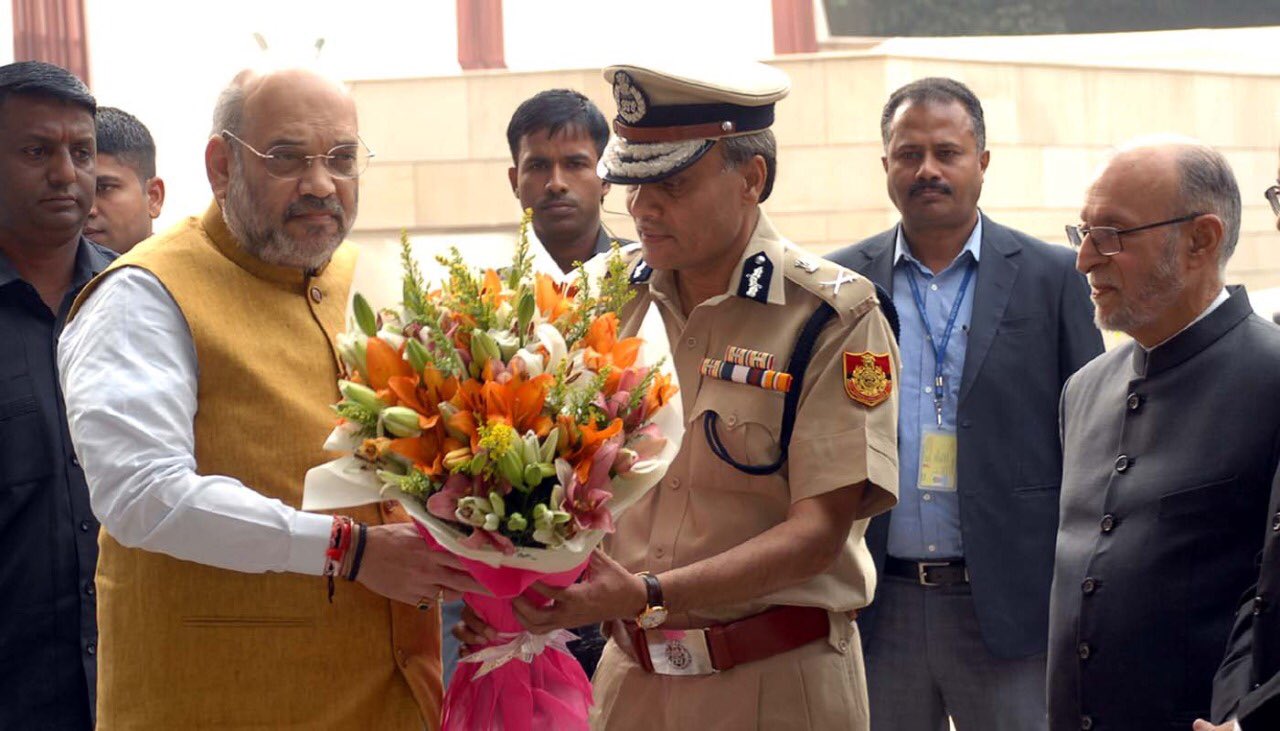 delhi police new headquarter has own helipad and Jim