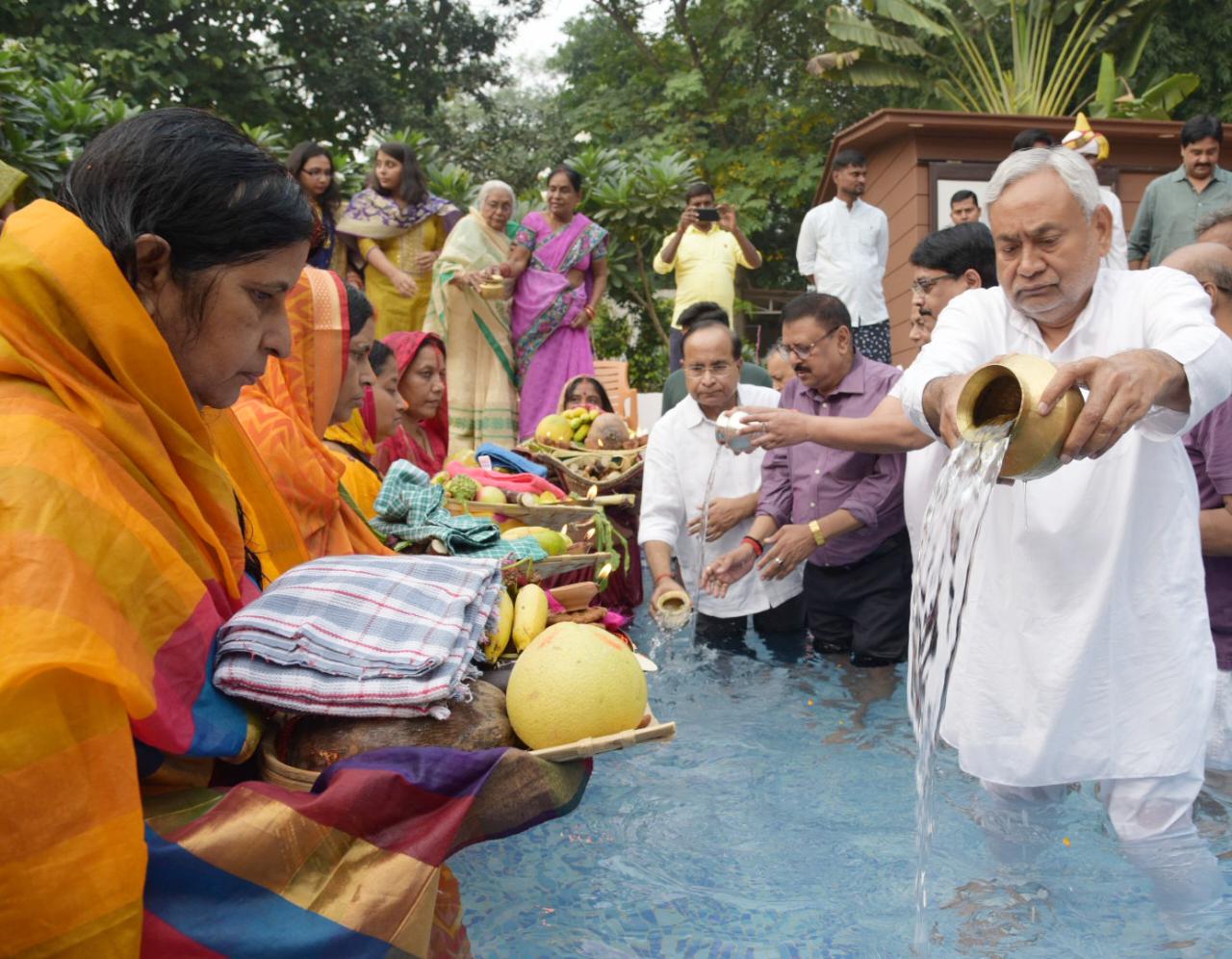 Bihar Chief Minister, Nitish Kumar