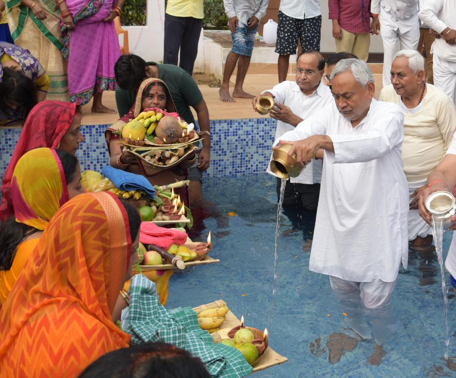 Bihar Chief Minister, Nitish Kumar