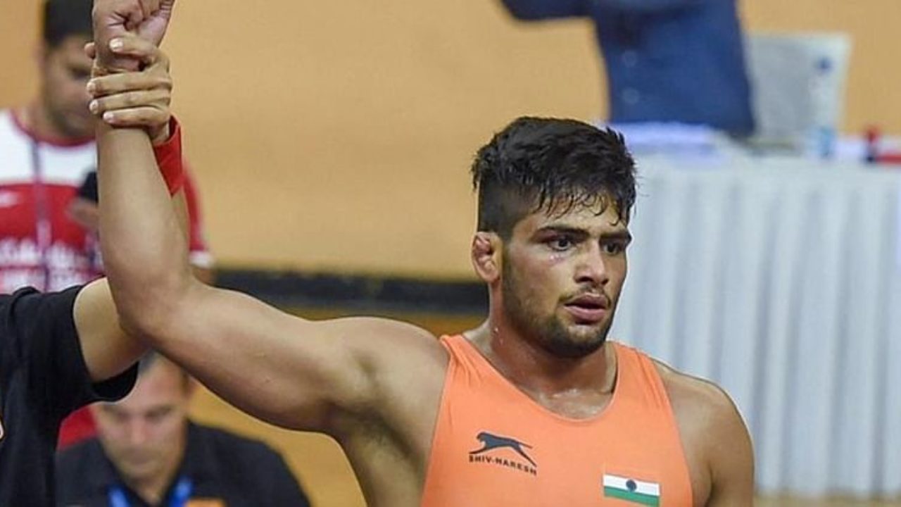 Under-23 World Wrestling Championships, Sajan Bhanwal