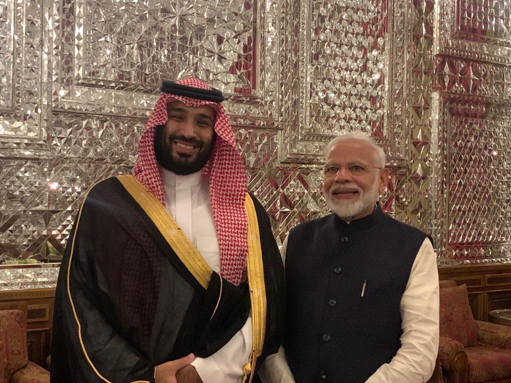 PM Modi met Crown Prince Salman during his Saudi visit