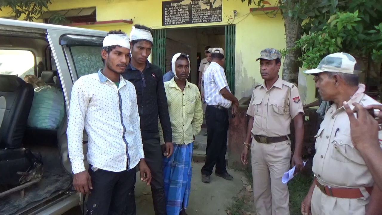 three thief got arrest at borkhola