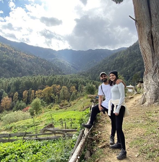 ANUSHKA SHARMA AND VIRAT KOHLI'S RECENT TREKKING EXPERIENCE AT BHUTAN