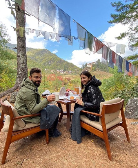 ANUSHKA SHARMA AND VIRAT KOHLI'S RECENT TREKKING EXPERIENCE AT BHUTAN