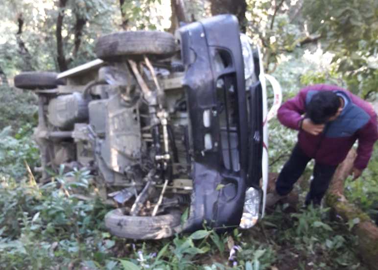 road accident in berinag