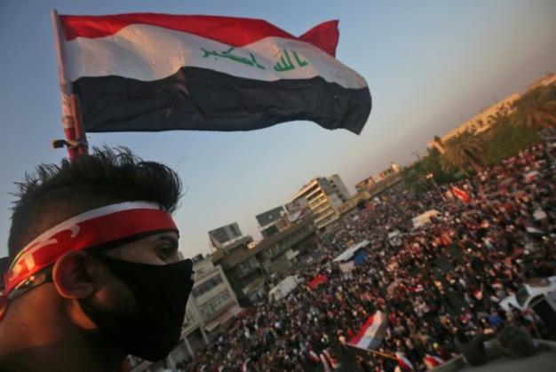 protest in iraq