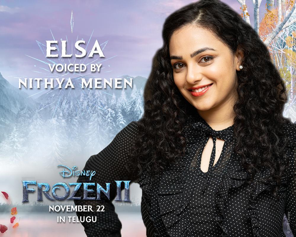 Nithya Menen to do voice over for Elsa