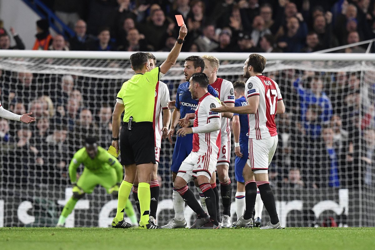 ajax v chelsea