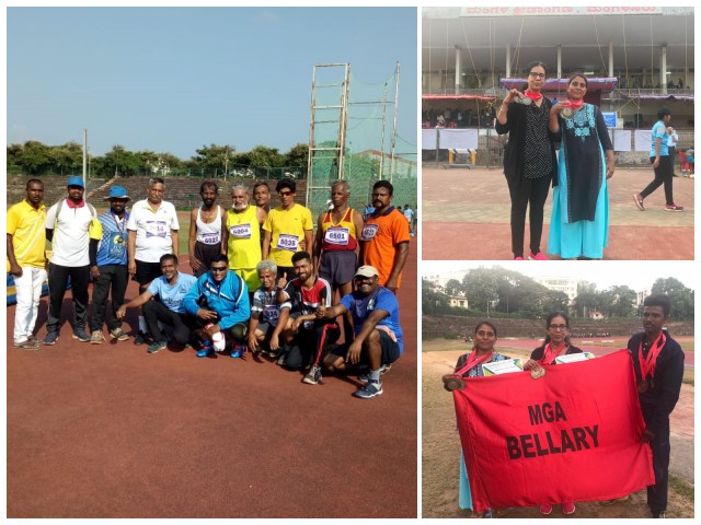 Bellary athletes in Senior citizens' sports