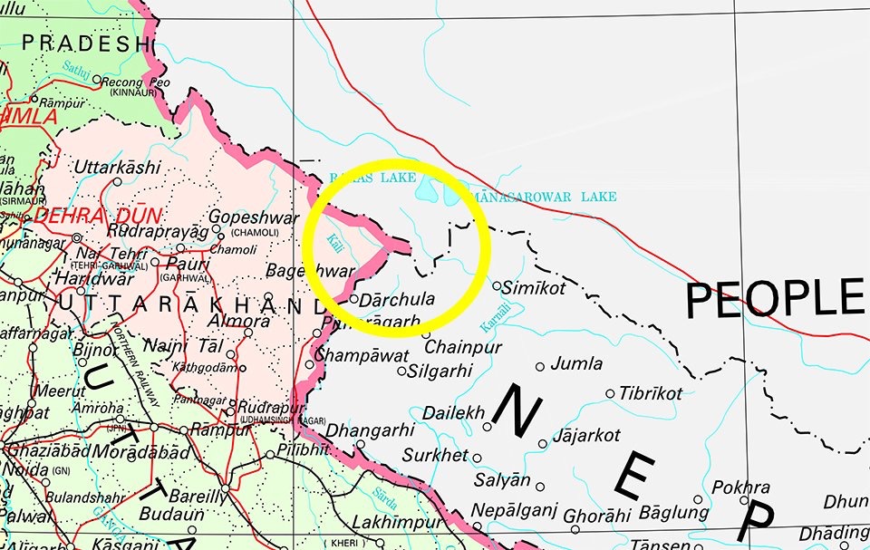 India nepal Kalapani clash