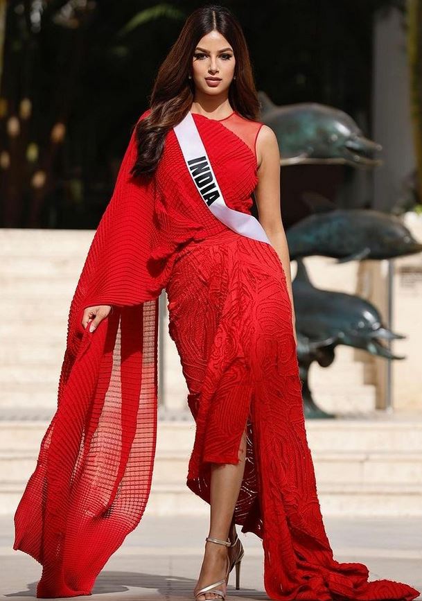 Miss universe 2021 winner harnaz kaur sandhu wanted to become judge