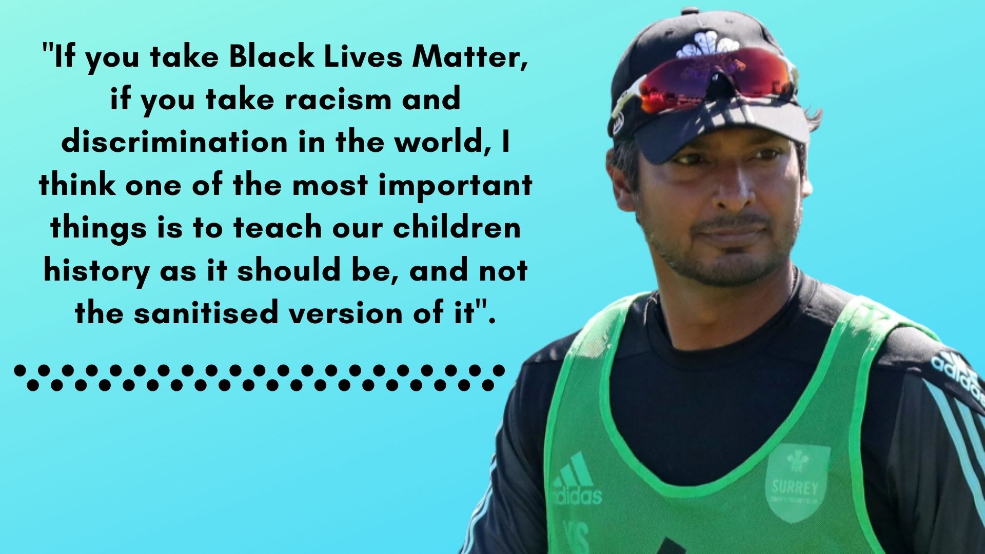 Kumar Sangakkara on 'BLM' movement