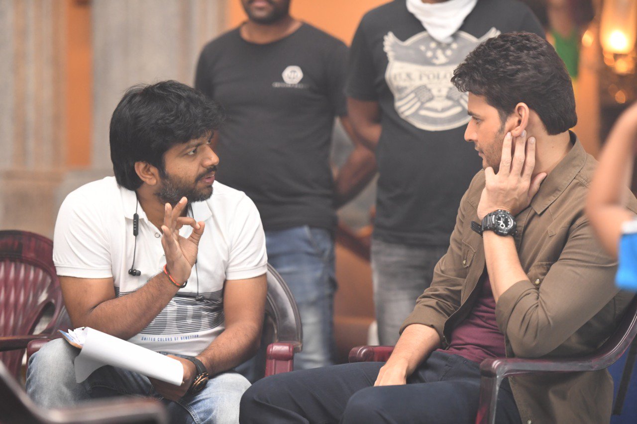 hero mahesh babu with director anil ravipudi