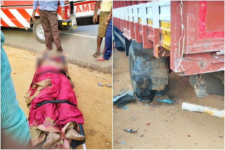 ಚಿಕ್ಕಬಳ್ಳಾಪುರದಲ್ಲಿ ರಸ್ತೆ ಅಪಘಾತ, Accident in Chikkaballapur