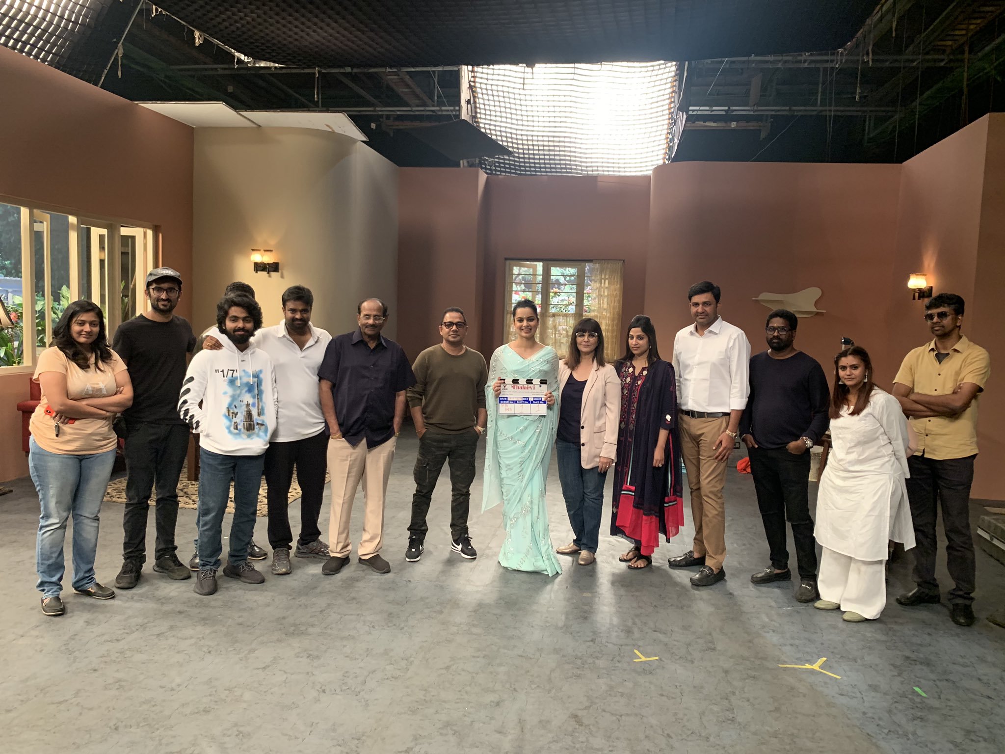 thalaivi shoot starts