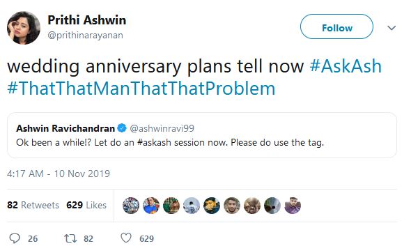 ashwin tweet