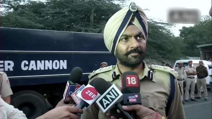 'We are exercising restraint, have kept situation under control,' says Delhi Police PRO