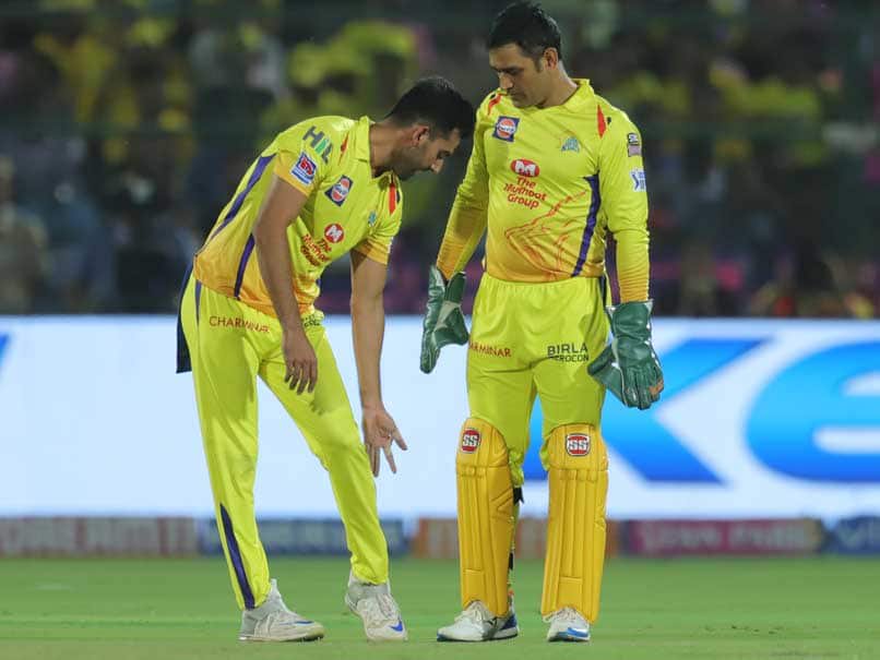 Deepak Chahar-MS Dhoni