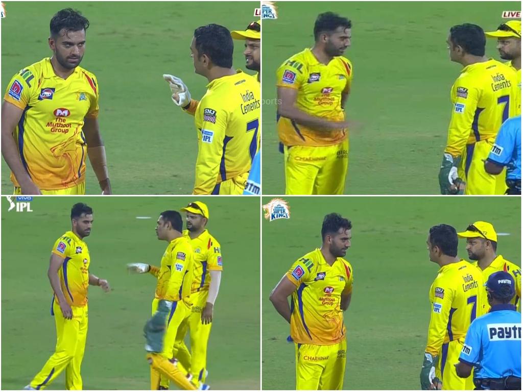 Deepak Chahar-MS Dhoni