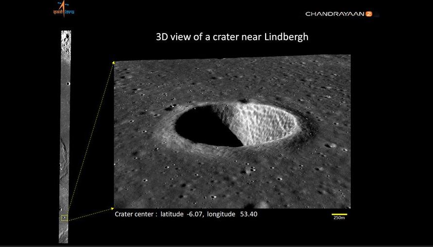 3 d images from lunar surface