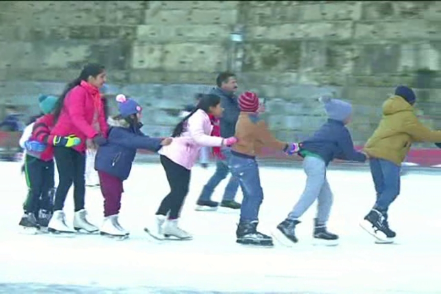 shimla ice skating rink completed 100