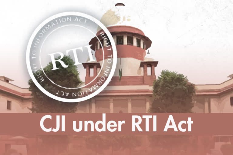 CJI OFFICE UNDER THE AMBIT OF RTI ACT, RULES SC