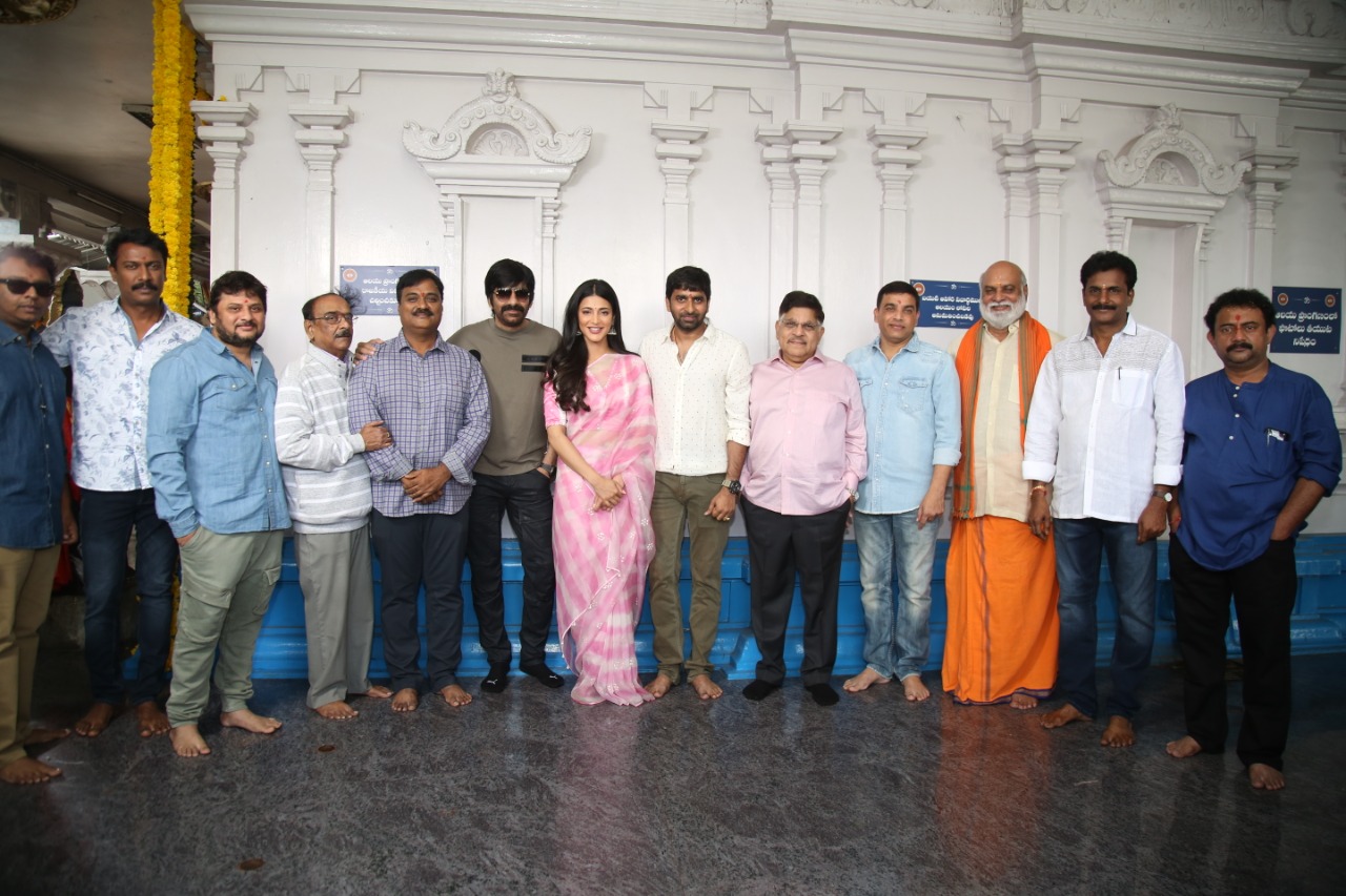 raviteja new movie launch