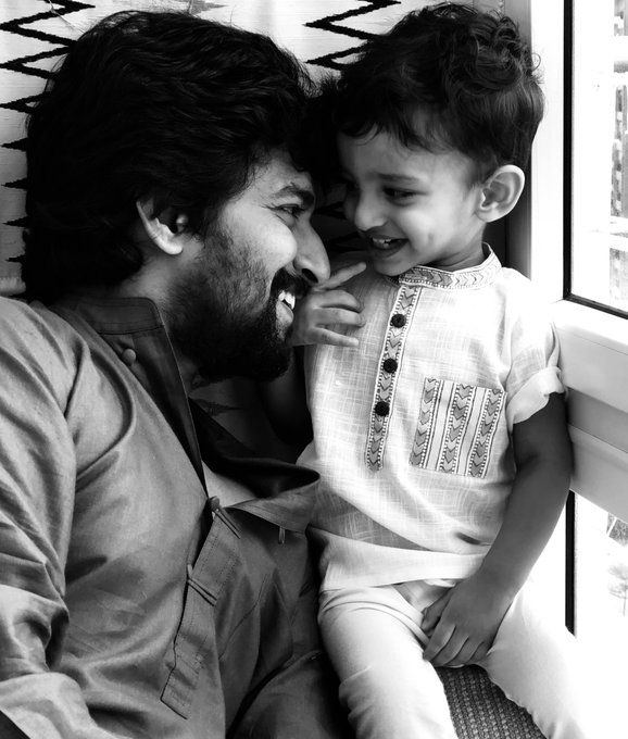 hero nani with son arjun