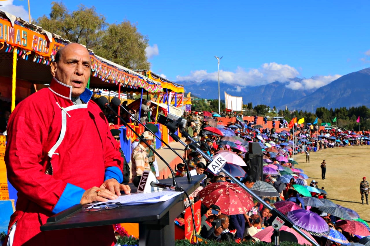 deffence minister attends tawang maitree diwas 2019 rajnath singh attends tawang maitree diwas-2019