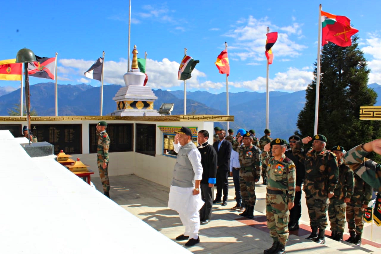 deffence minister attends tawang maitree diwas 2019 rajnath singh attends tawang maitree diwas-2019