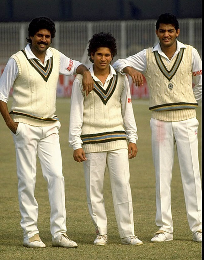 sachin test-debut