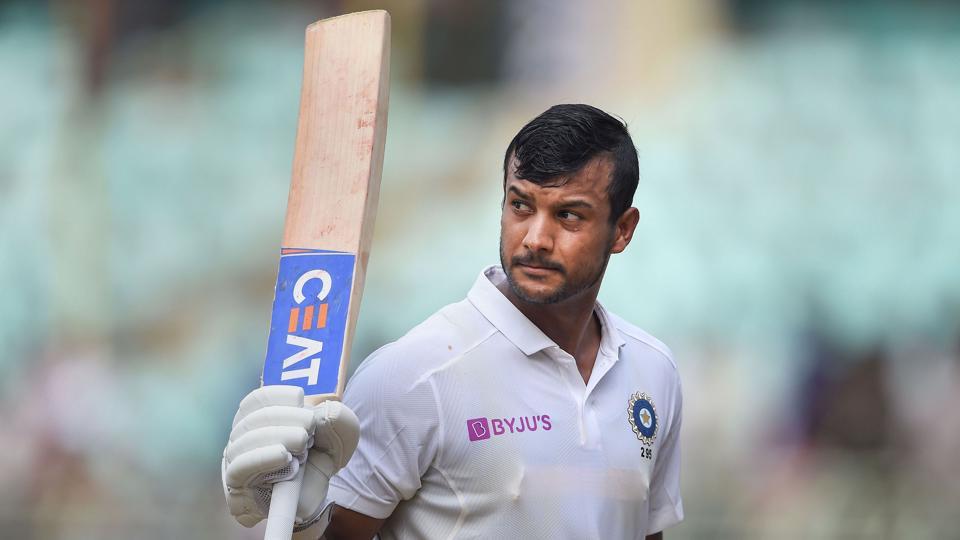 mayank agarwal double century