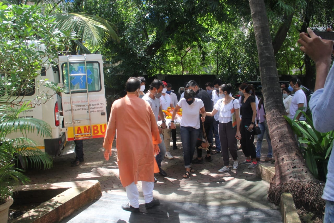 Raj Kaushal funeral