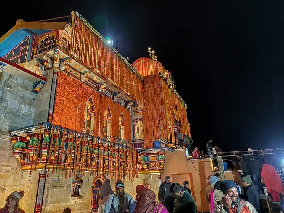 badrinath dham door will closed on 17 november