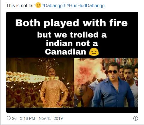 Salman gets trolled for spitting fire from mouth