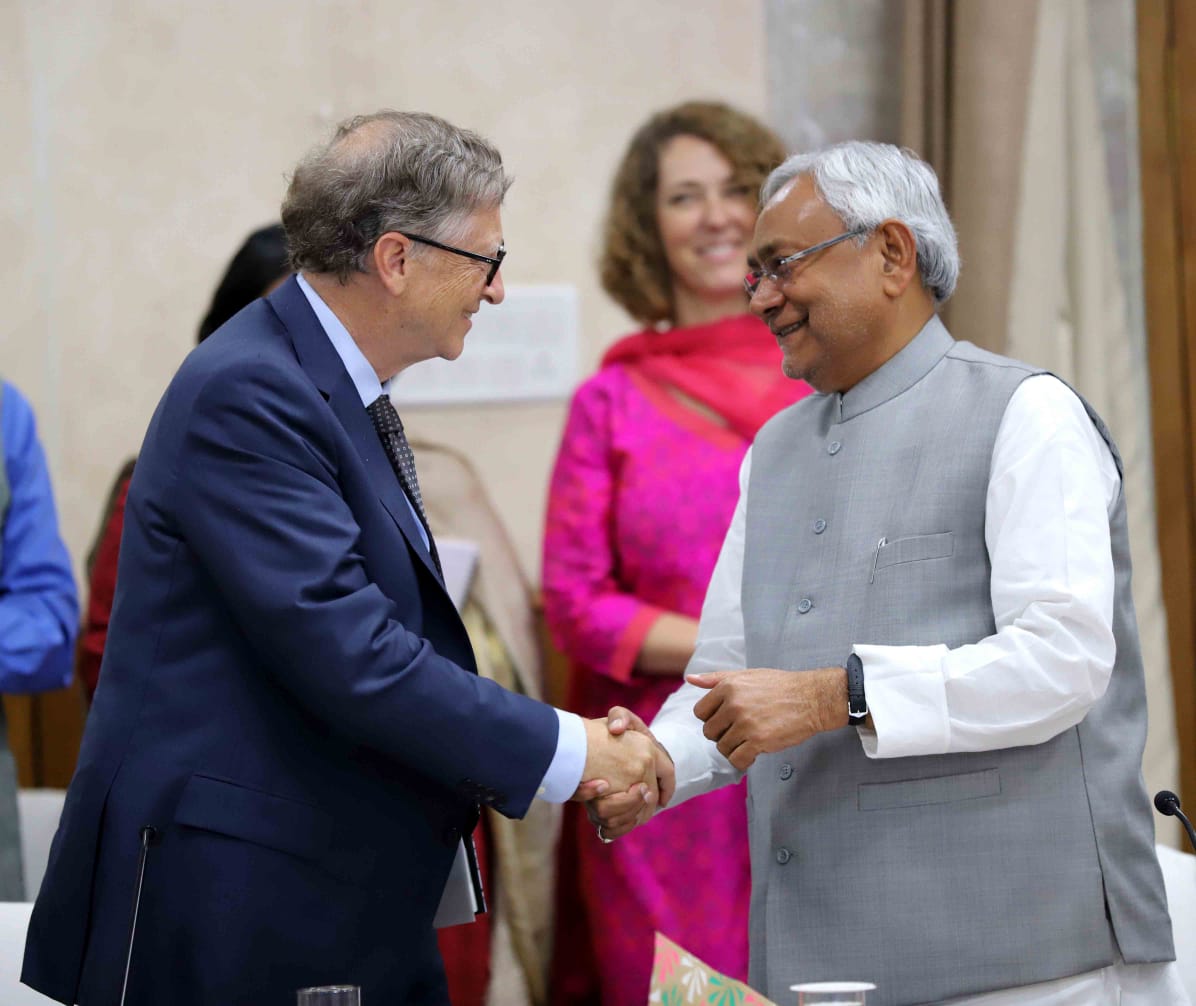 bill gates visit india