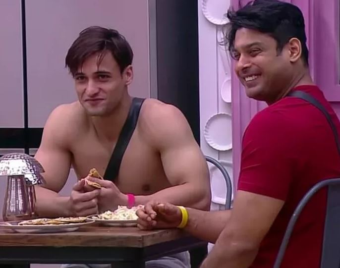 bigg boss 13 sidharth and asim hug