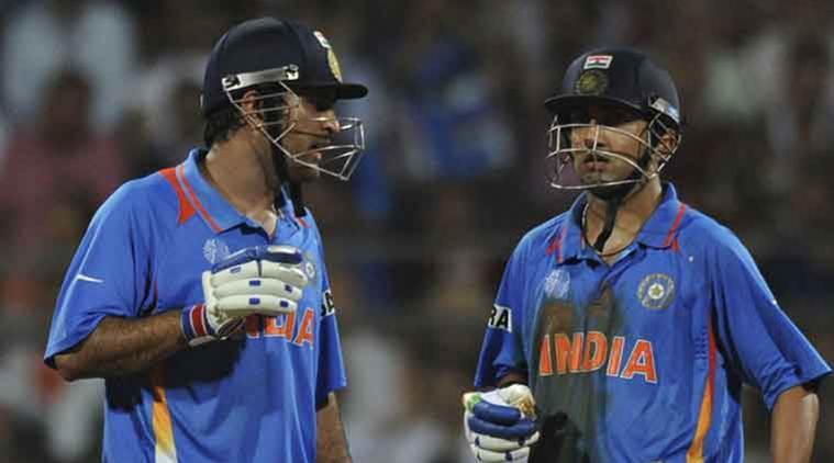 MS DHoni, Gautam gambhir, 2011 world cup