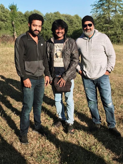 NTR IN RRR SHOOTING