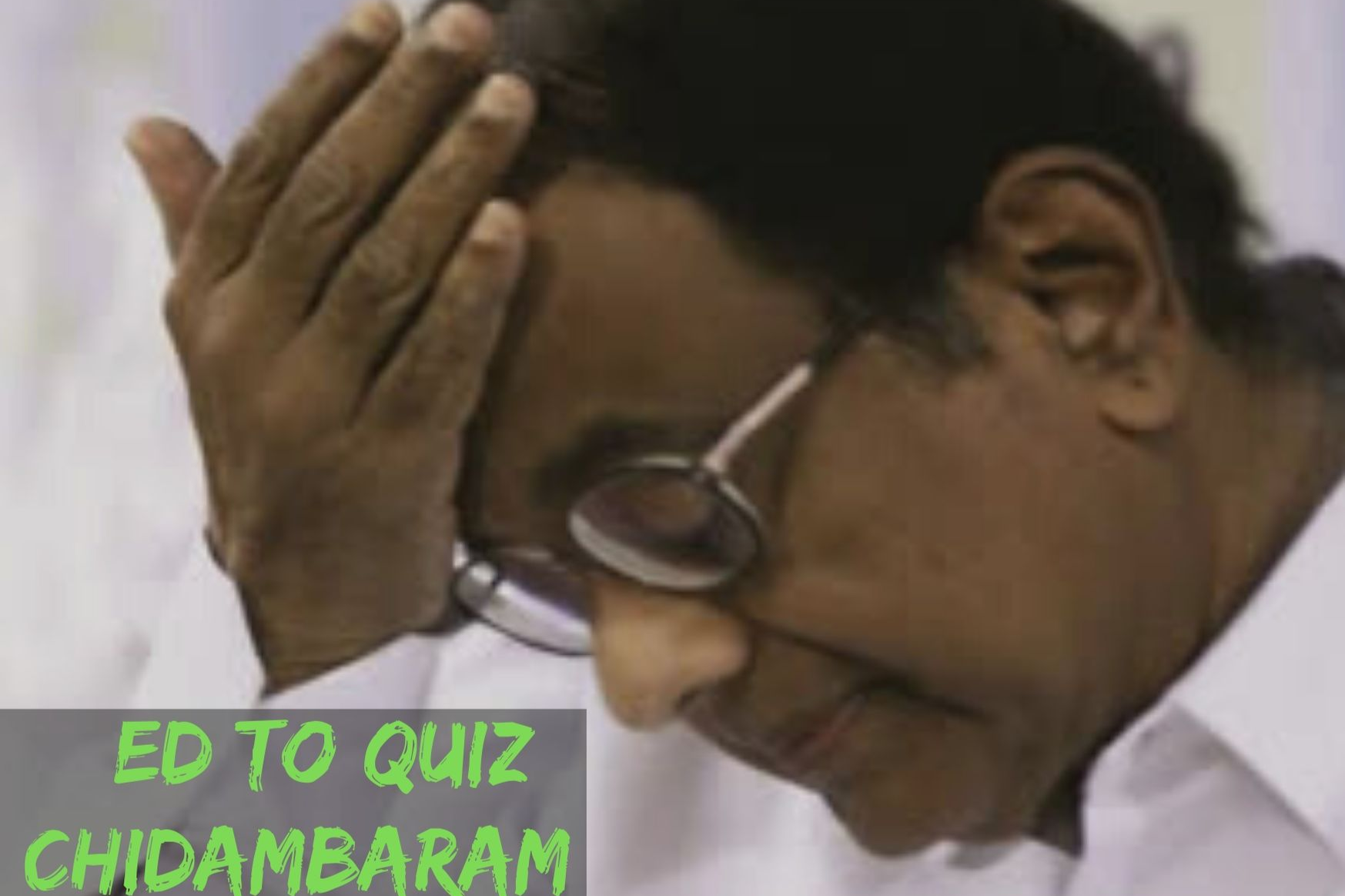 former finance minister P Chidambaram  P Chidambaram in Tihar jail  ഐഎൻഎക്‌സ് മീഡിയ കേസ് ലേറ്റസ്റ്റ് ന്യൂസ്  എൻഫോഴ്‌സ്‌മെന്‍റ് ഡയറക്‌ടറേറ്റ് ലേറ്റസ്റ്റ് ന്യൂസ്  former finance minister P Chidambaram latest news  INX Media case latest news  Enforcement Directorate