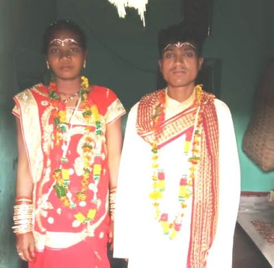 Maoist couple craved for a new start of life, ties knot